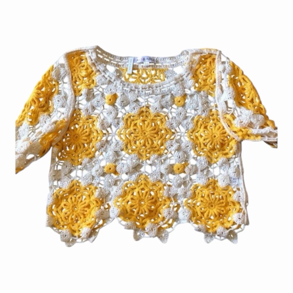Available Oversized Cropped Boho Vibes Festival Dream One Size NWT Hippie Chic - Picture 15 of 16